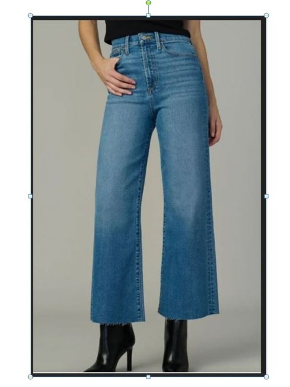 NWT Joe’s Jeans Free In Mind Wide Leg Ankle Jeans Size26